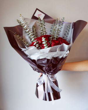 Limited Time Only: Red Velvet Rose Bouquet